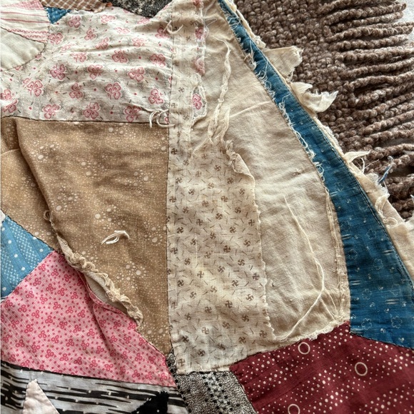 Antique Patchwork Quilt - Picture 7 of 12